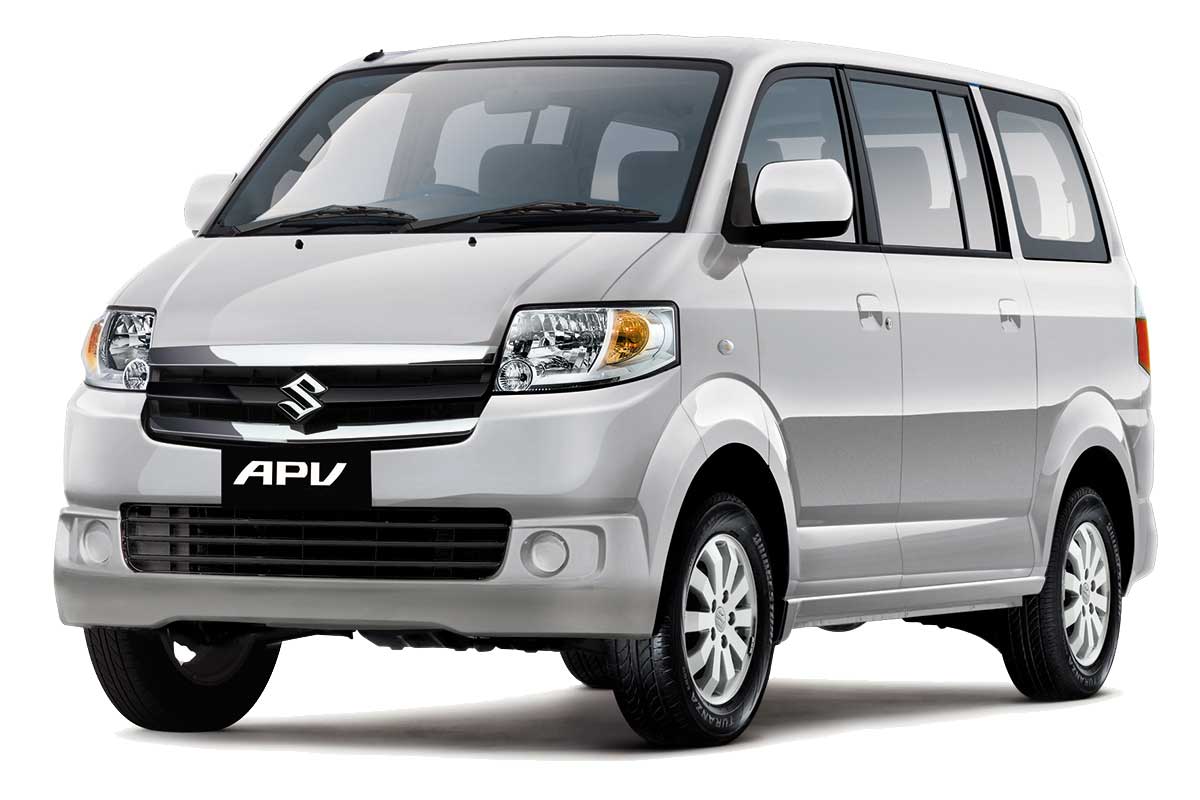 Suzuki APV 7 seater vehicle in Bali