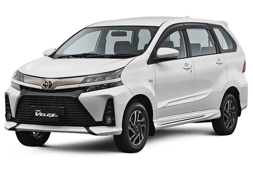 Toyota Avanza Veloz 7 seater vehicle in Bali
